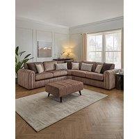 Very Home Amara Corner Group With Footstool