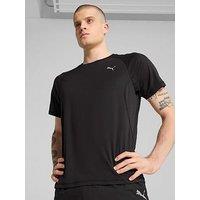 Puma Mens Running Velocity T-Shirt - Black