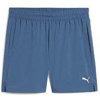 Puma Mens Training Essentials Woven Shorts - Blue
