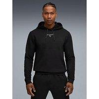 Puma Mens Puma X Hyrox Cloudspun Hoodie - Black