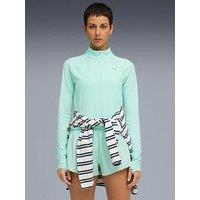 Puma Womens Running Velocity Cloudspun 1/4 Zip - Green