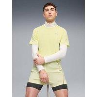 Puma Mens Running Velocity T-Shirt - Yellow