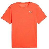 Puma Mens Training Flex Jacquard T-Shirt - Red