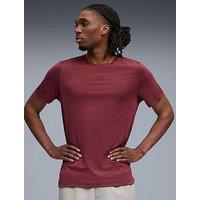 Puma Mens Training Cloudspun T-Shirt - Burgundy