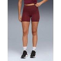 Puma Womens Training Essential Hight Waist 5Nch Short Tights - Burgundy