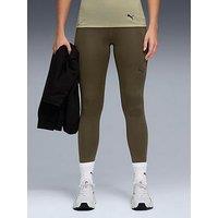 Puma Womens Training Essential High Waist 7/8 Tights - Green