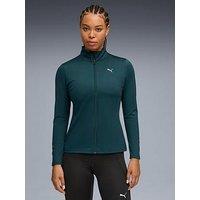 Puma Womens Training Strong Full Zip Jacket - Green