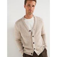 Barbour Mainland Knitted Cardigan - Cream