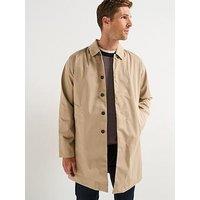 Barbour Lorden Waterproof Macintosh Mac Jacket-Beige
