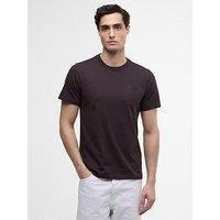 Barbour International Small Logo Short Sleeve T-Shirt- Black