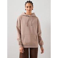 The Very Collection Essential Oversized Hoodie - Brown