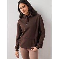 The Very Collection Essential Oversized Hoodie - Brown