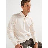 Barbour Waketown Long Sleeve Polo Shirt - White