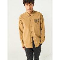 Barbour International Steve Mcqueen Overshirt- Beige