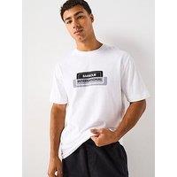 Barbour International Optic T-Shirt- White
