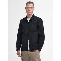 Barbour International Inline Zipped Overshirt-Black