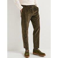 Barbour Wallington Corduroy Regular Fit Trousers - Khaki