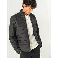 Barbour International Aldon Slim Fit Baffle Jacket - Black