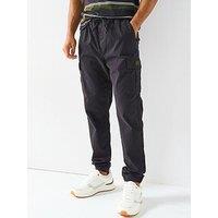 Barbour International Outline Cargo Trousers - Black