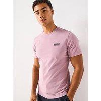 Barbour International Small Logo Short Sleeve T-Shirt - Light Pink