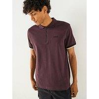 Barbour International Buxton Polo Shirt - Dark Red