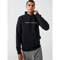 Barbour International Exclusive Overhead Hoodie - Black