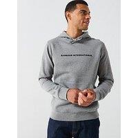 Barbour International - Exclusive - Overhead Hoodie - Light Grey