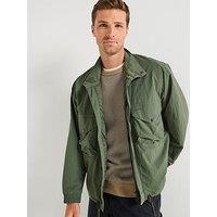 Barbour Jig Showerproof Jacket- Dark Green