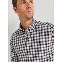 Barbour Lomond Long Sleeve Tailored Fit Tartan Shirt- Black