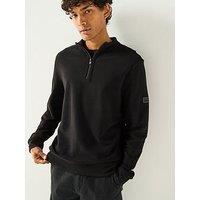 Barbour International Samuel Funnel Neck Track Top - Black