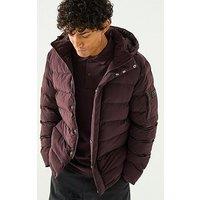 Barbour International Daleson Padded Jacket- Dark Red