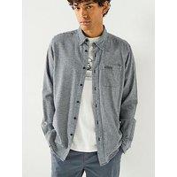 Barbour International Watson Houndstooth Shirt - Black