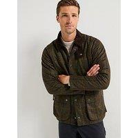 Barbour Bedale Check Wool Jacket - Brown