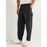 Barbour Harton Relaxed Fit Slub Trousers- Navy