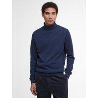 Barbour Hector Roll Neck Knitted Jumper - Navy