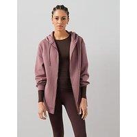 The Very Collection Zip Through Hoodie - Pink
