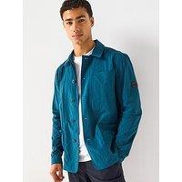Barbour International Douglas Nylon Overshirt- Dark Green