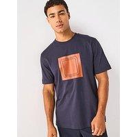 Barbour International Loop Graphic T-Shirt- Navy