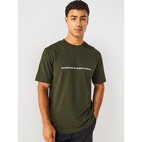 Barbour International Motored Relaxed Fit T-Shirt - Dark Green