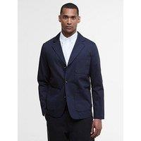 Barbour Bayview Herringbone Overshirt - Navy