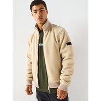 Barbour International Dinstone Fleece Jacket - Beige
