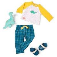 Our Generation Deluxe Boy Dinosaur Print Pajama Outfit