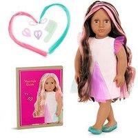 Our Generation Hairgrow Doll W/Rainbow Colored Hair, Tania