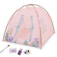Doll Camping Tent With Accessories