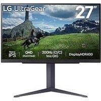 Lg Ultragear - 27" - Qhd Nano Ips - 180Hz - Gaming Monitor