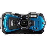 Pentax Wg-90 Tough Compact Camera - Blue