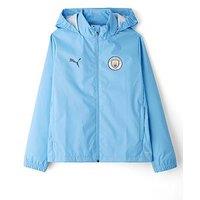 Puma Junior Manchester City 25/26 Training All-Weather Jacket - Blue