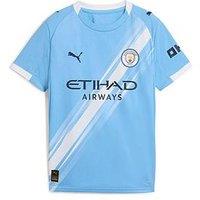 Puma Junior Manchester City 25/26 Home Replica Shirt - Blue