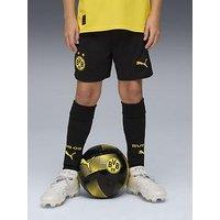 Puma Junior Bvb Home 25/26 Replica Short - Black