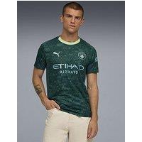 Puma Mens Manchester City 25/26 4Th Replica Shirt - Green